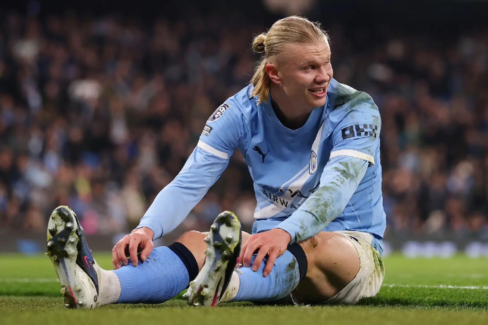 开云娱乐-状态低迷,哈兰德射正、过人等关键数据挂零,还错失2次机会